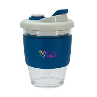 Logo trade corporate gifts picture of: Glass coffee cup 340 ml