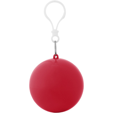 Logo trade corporate gift photo of: Xina rain poncho in storage ball with keychain