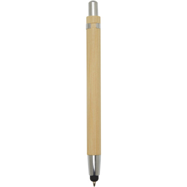 Logo trade promotional merchandise image of: Elm bamboo ballpoint pen