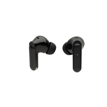 Logo trade promotional giveaways picture of: Airtune RCS recycled plastic ANC earbuds with touch screen