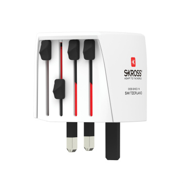 Logo trade promotional items picture of: SKROSS World Travel Adapter MUV Micro