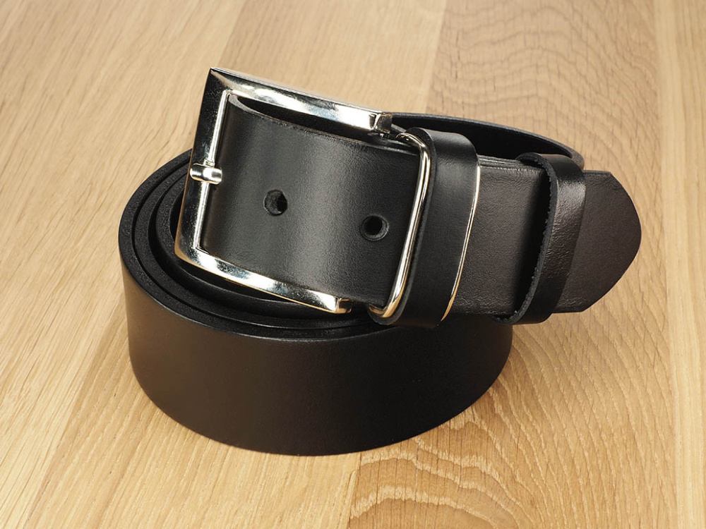 Logo trade promotional items image of: Leather belt 502035000