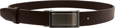 Logo trade promotional gifts image of: Leather belt 711035000