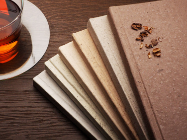 Logotrade promotional gift picture of: Recycled Coffee Notebook 209733900
