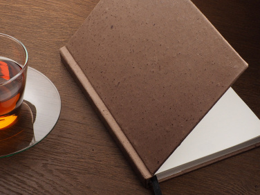Logotrade promotional products photo of: Recycled Coffee Notebook 209733900