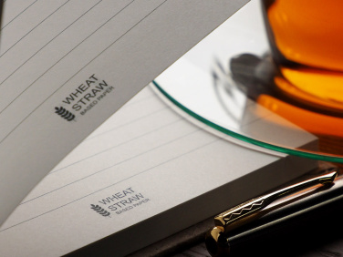 Logotrade promotional merchandise photo of: Recycled Hemp Notebook 209734300