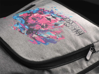 Logo trade corporate gifts image of: Drawstring backpack 123210500