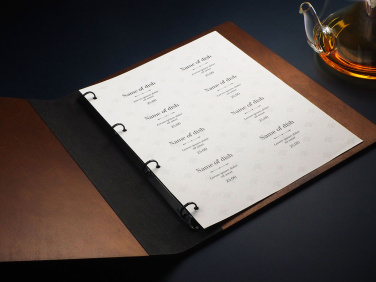 Logo trade promotional product photo of: Menu cover 1106121