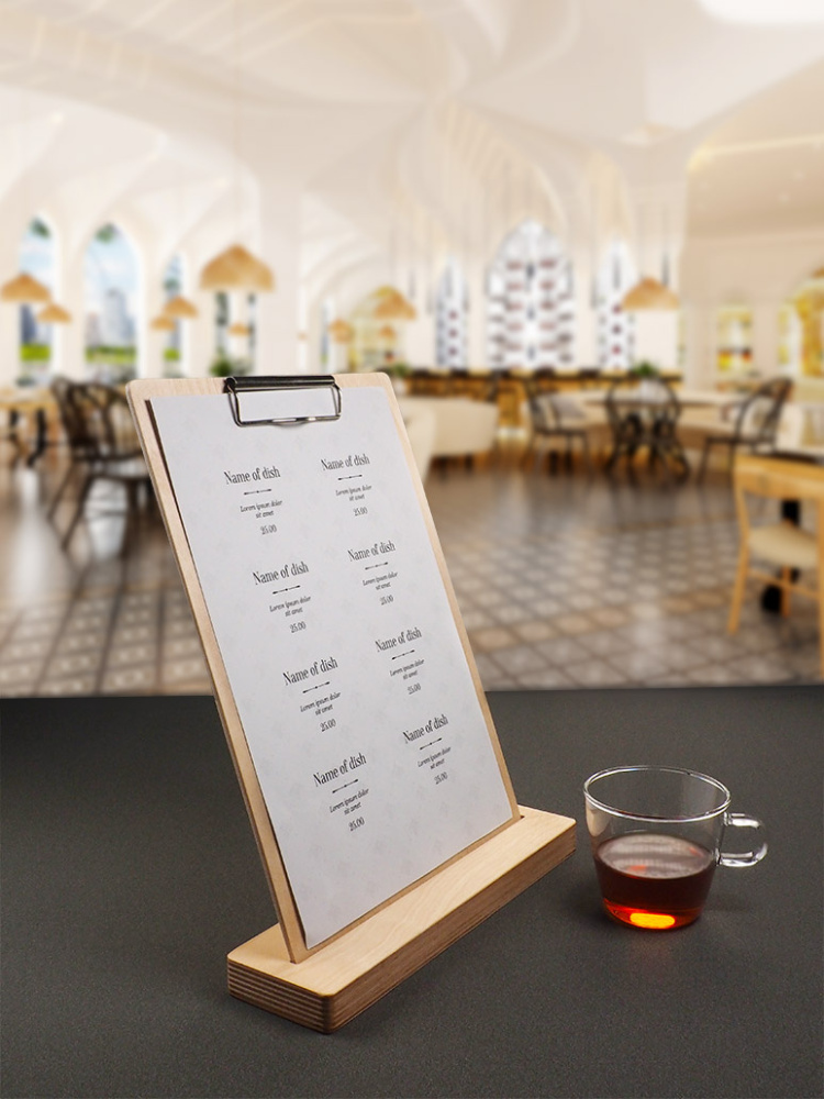 Logotrade promotional product picture of: Clipboard with stand 2088121