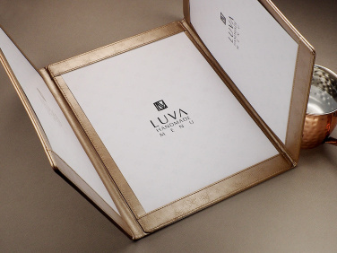 Logo trade promotional giveaways image of: Menu cover 2104322