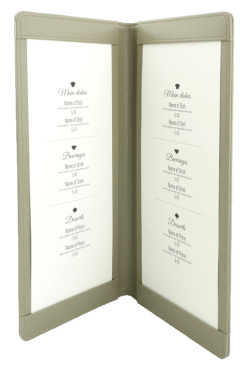 Logotrade promotional gift image of: Menu cover 1062119