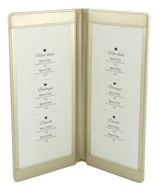 Logo trade promotional products picture of: Menu cover 1062119