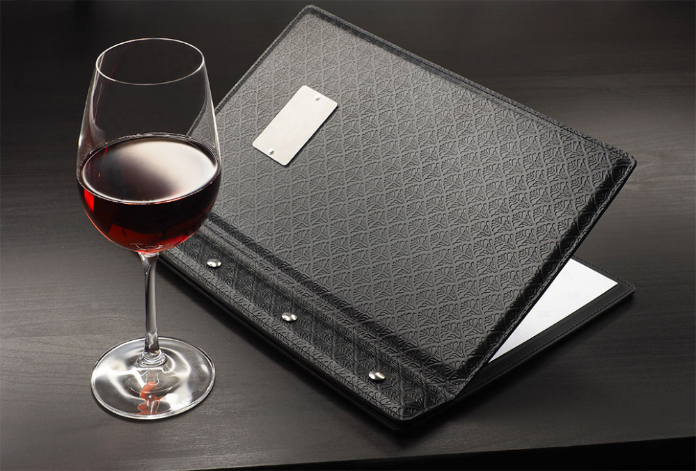Logo trade promotional gifts image of: Menu cover 1084244