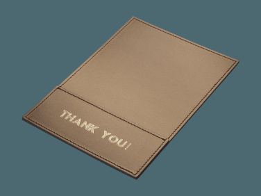 Logotrade promotional giveaway image of: Bill holder 1053094