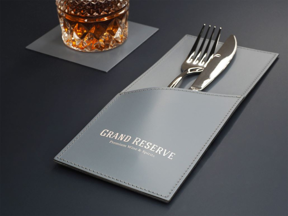 Logo trade advertising products image of: Cutlery case 1044094
