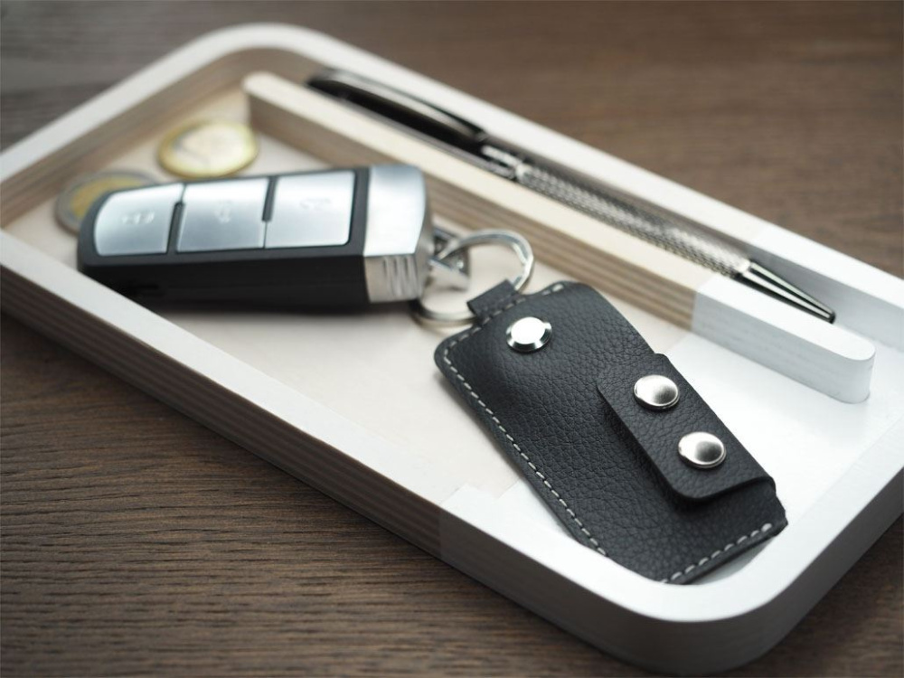 Logo trade promotional item photo of: Keyring 1276157