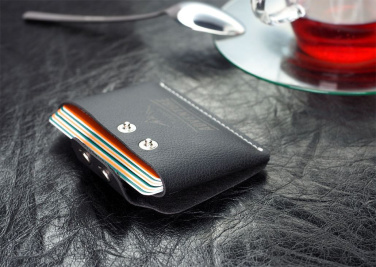 Logo trade business gifts image of: Wallet 384157