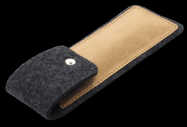 Logo trade promotional merchandise picture of: Pens in case 1275140