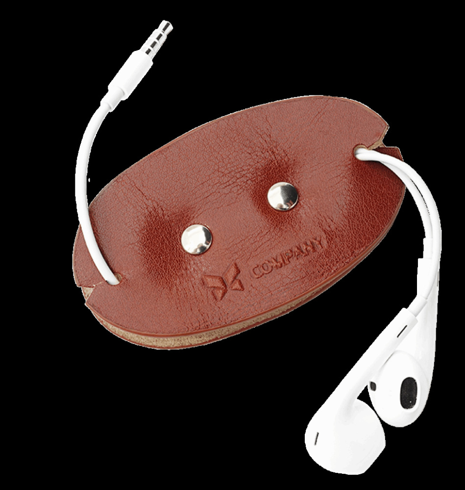 Logo trade advertising products image of: Earphone organizer 872067