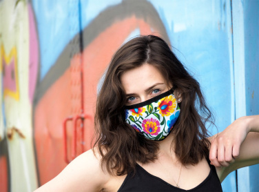 Logotrade promotional merchandise picture of: MARS cotton mask (size M) 1379165