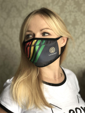 Logotrade promotional item picture of: MARS cotton mask (size M) 1379165