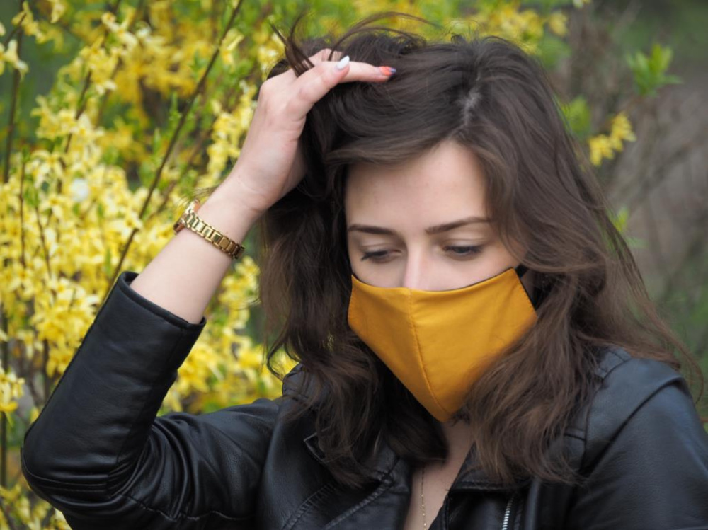 Logotrade promotional item picture of: VENUS cotton face mask 1377165