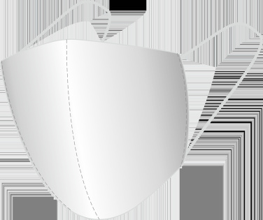 Logotrade promotional product picture of: VENUS cotton face mask 1377165