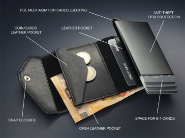 Logo trade business gift photo of: RFID wallet 1249131