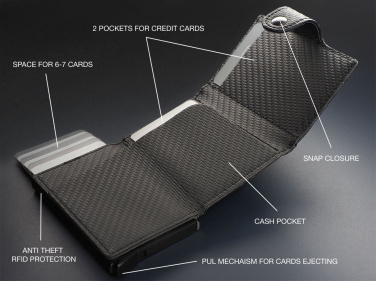 Logo trade promotional products picture of: RFID wallet 1453110