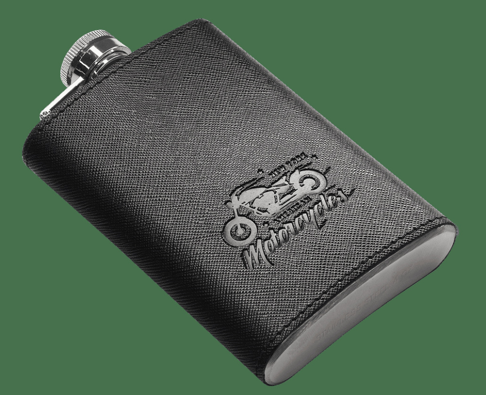 Logo trade promotional merchandise picture of: Hip flask 426113