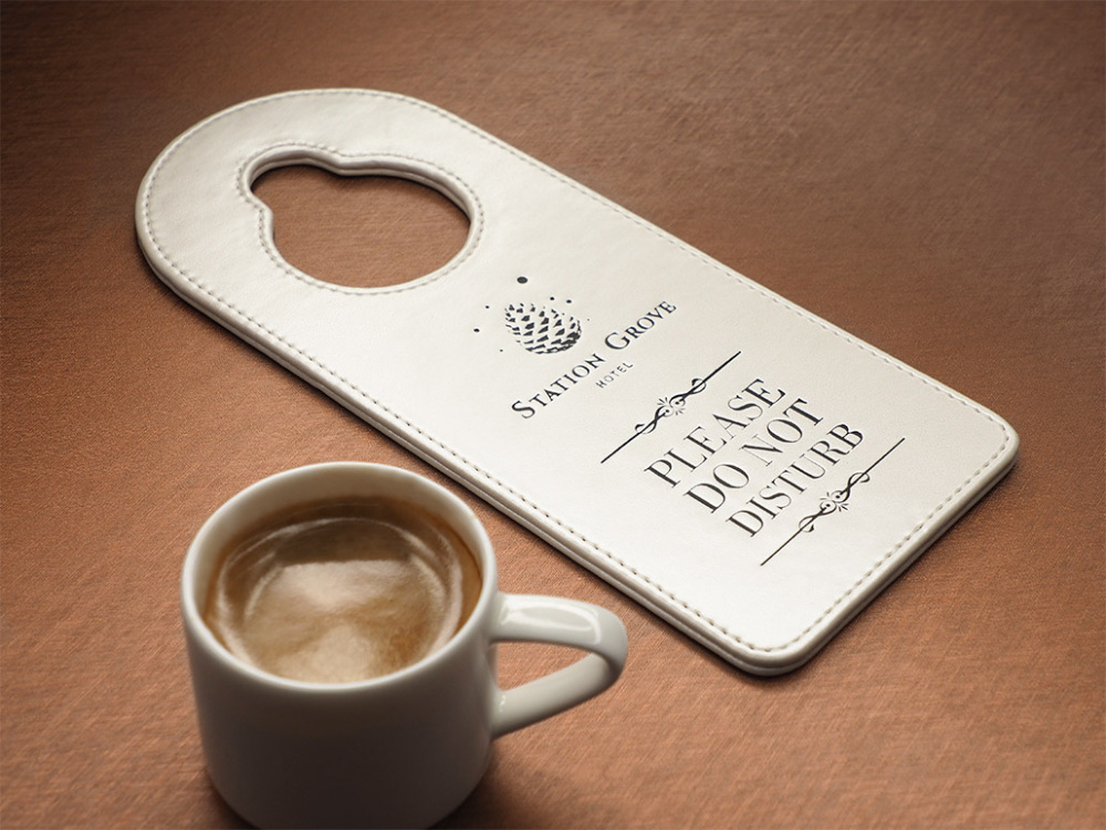 Logo trade promotional product photo of: DND door sign 1111119