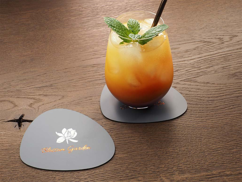 Logo trade promotional giveaway photo of: Coaster 1607094