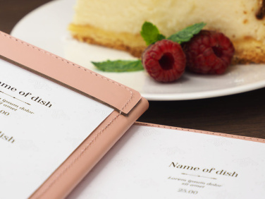 Logo trade promotional items picture of: Menu cover 1087281