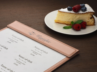 Logo trade corporate gift photo of: Menu cover 1241281