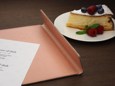 Logo trade advertising products picture of: Menu cover 1241281