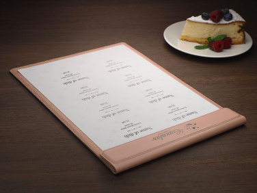 Logo trade promotional items picture of: Menu cover 1241281