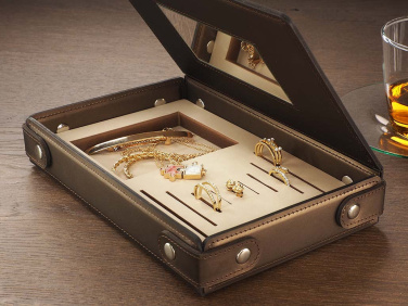 Logo trade promotional merchandise image of: Jewellery box 1674094