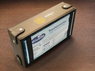 Logo trade promotional products image of: Tissue box 1673094