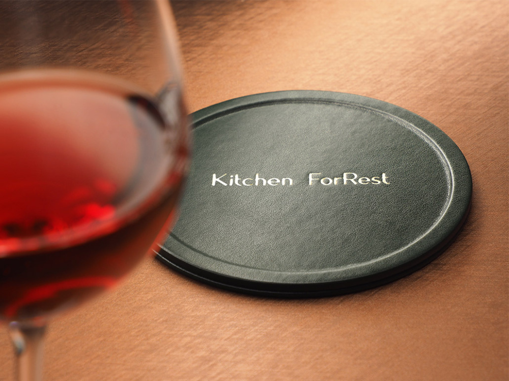 Logotrade promotional items photo of: Bottle coaster 1103320