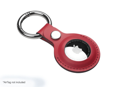 Logotrade advertising products photo of: Keyring with holder for AirTag 1914094