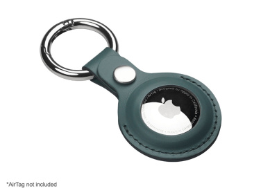 Logo trade promotional gifts image of: Keyring with holder for AirTag 1914094