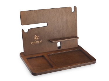Logotrade promotional gift picture of: Wooden organiser 2016121