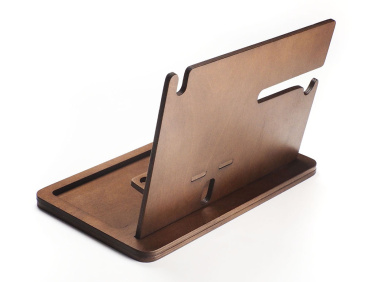 Logo trade corporate gifts image of: Wooden organiser 2016121