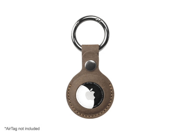 Logo trade promotional products image of: Keyring with holder for AirTag 1914106