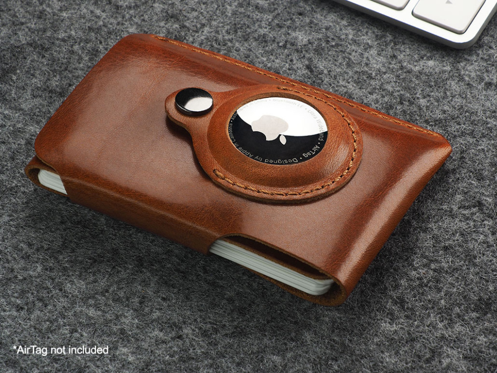 Logo trade corporate gifts image of: Wallet with AirTag holder 1936141