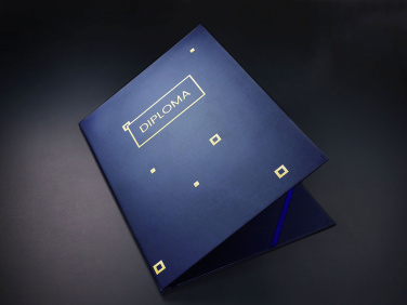 Logo trade promotional giveaways picture of: Certificate cover 1825117