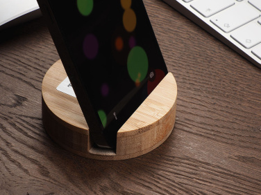Logo trade promotional giveaways picture of: Wooden telephone stand 1833292