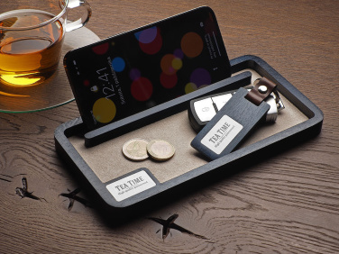 Logo trade advertising product photo of: Wooden desk organiser 1818121