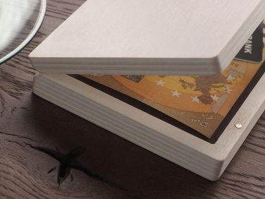 Logotrade advertising product image of: Wooden bill box 1816121