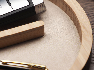 Logo trade promotional merchandise image of: Wooden desk organiser 1817292
